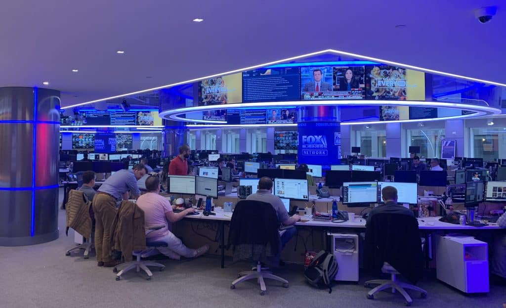 Fox News control room
