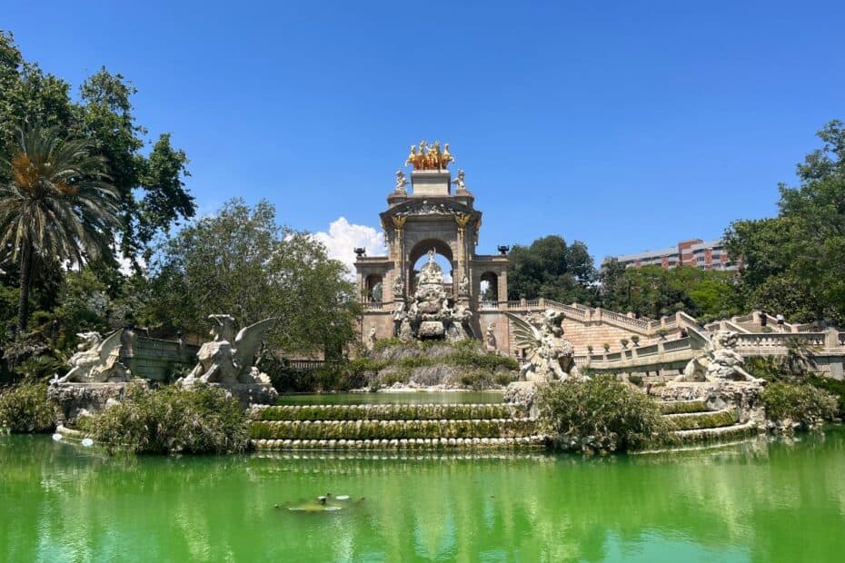 Gaudi's Fountain in Parc de la Ciutadella