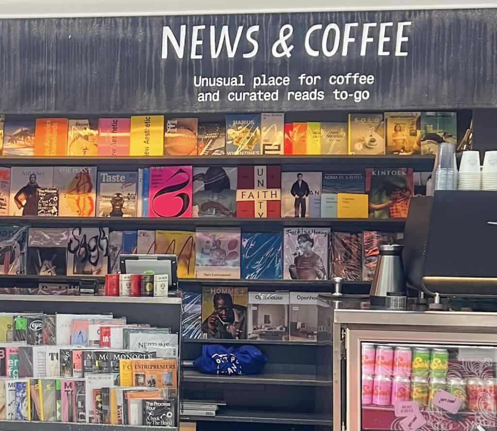 News & Coffee full newsstand