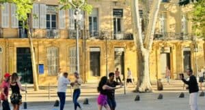 Unity in Motion in Aix-en-Provence Streets