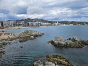 Rocks and water in Costa Brava