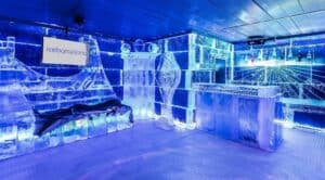 Inside of Icebarcelona