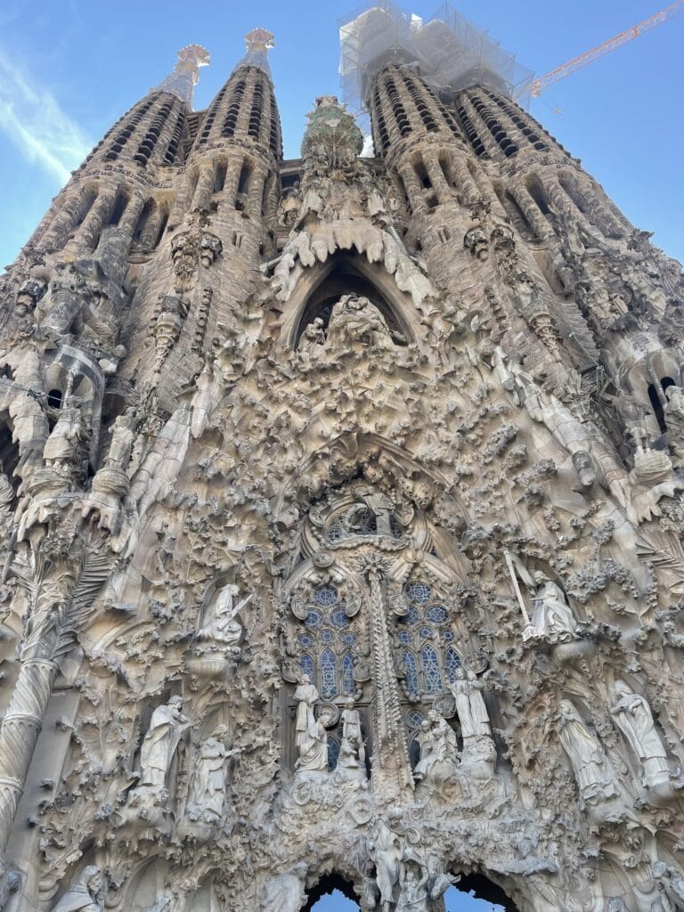Nativity facade of the Sagrada Familia